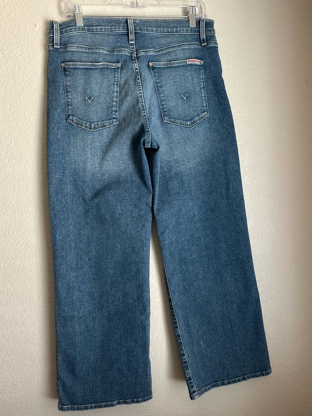 Hudson Jeans Women's High-Rise Straight Light Blue Denim size 30 - Picture 7 of 15